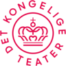 Rødt logo med krone